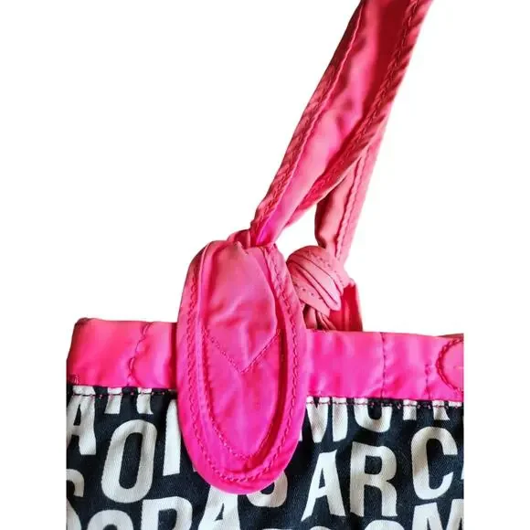 MARC BY MARC JACOBS Large Pink Quilted Nylon Tote Bag - Picture 10 of 10